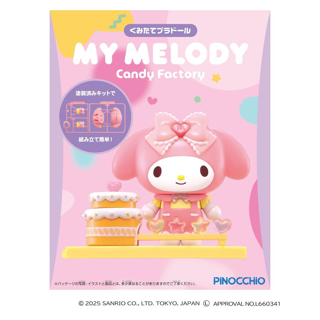 Agatsuma (AGATSUMA) Assembled Plastic Doll Candy Factory My Melody MY MELODY (Ages 15 and up) Sanrio
