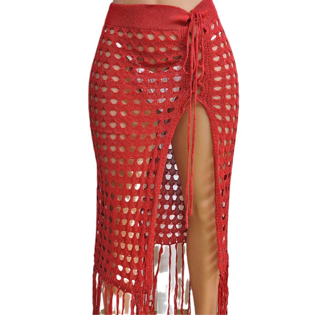 Women Sunscreen Shawl Beach Bikini Swimwear Wrap Coverup Skirt Swimsuit L-3XL