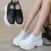 Versatile Casual Loafers 2025 Spring, Summer and Autumn New Little White Shoes Women's Lazy One-pedal Heightening Women's Shoes Tide