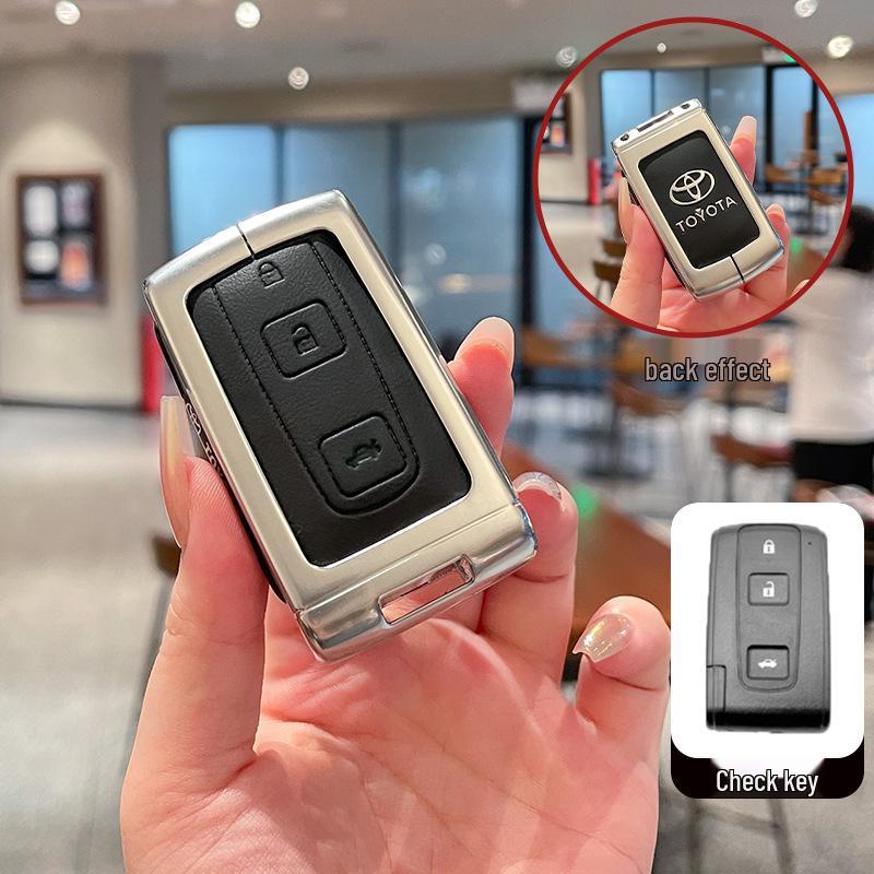 Compatible Key Case for 12th Gen Toyota Crown (2005-2008) & Prius Models