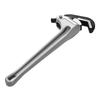 Aluminum Straight Pipe Wrench 18 in Automatic Jaw Adjustment 60CRV Jaw