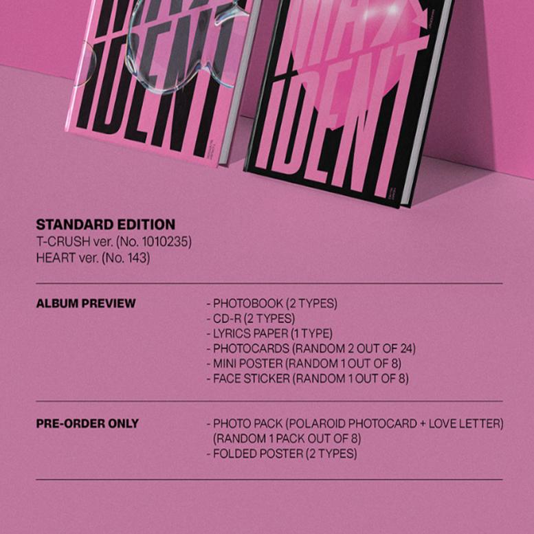 Stray Kids Mini Albüm MAXIDENT (T-CRUSH / HEART ver.)