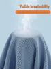 Quick-Dry Hooded Sun Protection Shawl for Hair-Exposed Activities