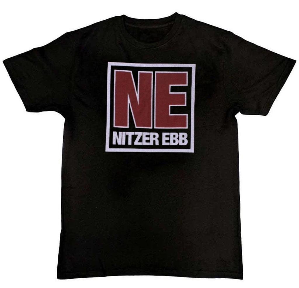 Nitzer Ebb Band Grafikdruck Herren T-Shirt