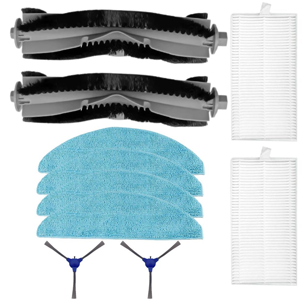 For Cecotec For Conga M50 Robot Vacuum Kit Main Side Brush Filter Mop Cloth Replacement Parts Accessories Set