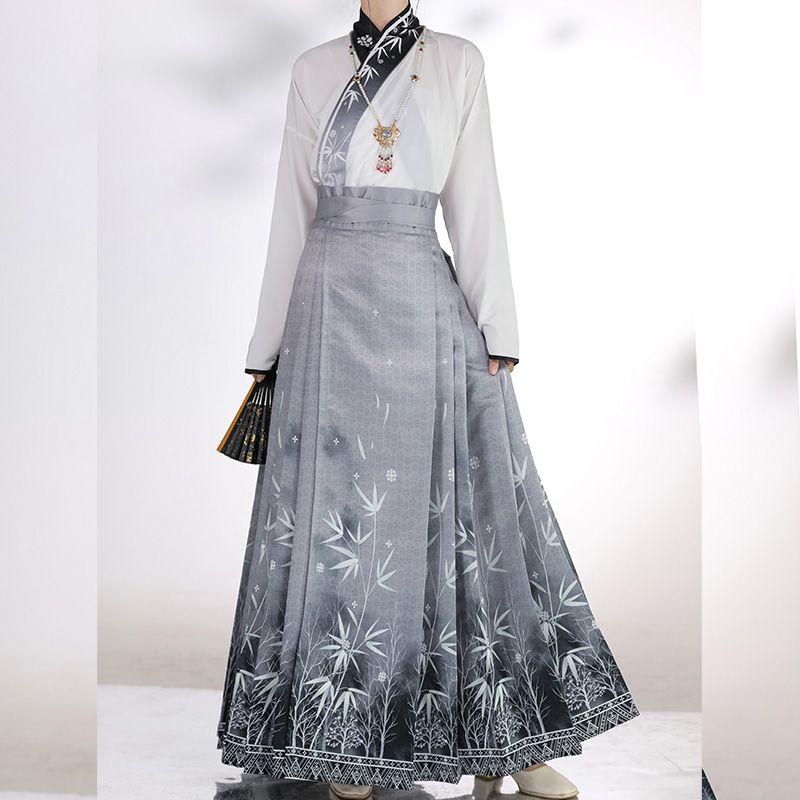 Chinese Original Ming Dynasty Style Hanfu Suit Women's Daily Suit