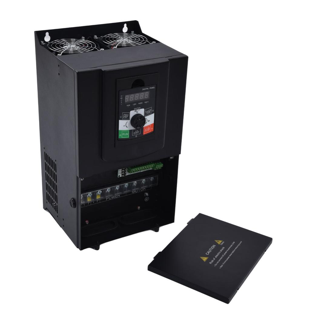 Değişken Frekans Sürücüsü VFD Vektör 3 Fazlı İnvertör Kontrol Cihazı Dönüştürücü 380V 18KW 22KW