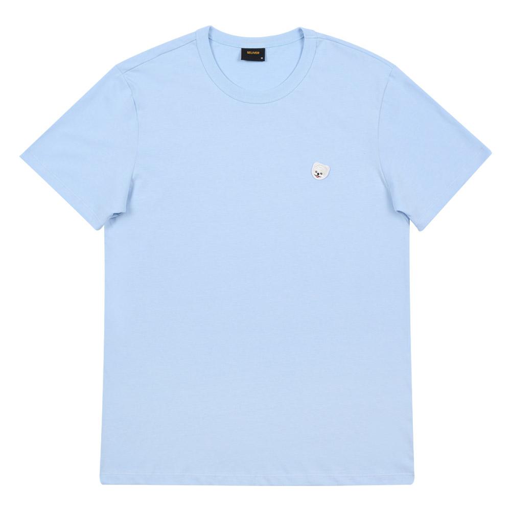 Seriver White Pome Patch T-Shirt Sb L