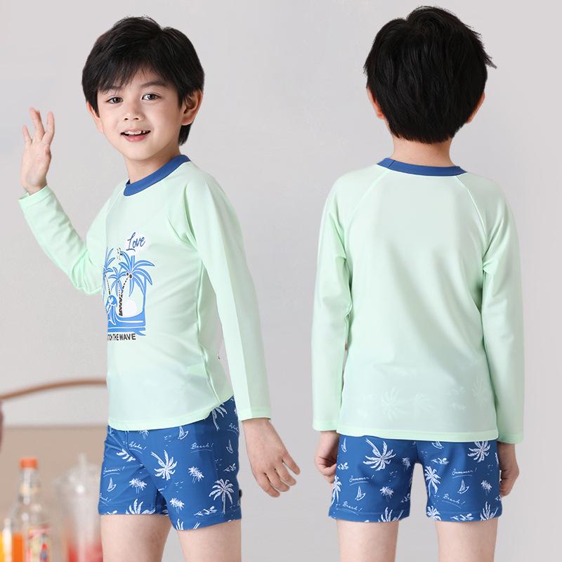 

Boys Quick-Drying Swim Trunks Set - New 2025 Style for Kids 4XL