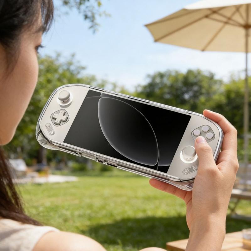 Game Console Skin Cover Shockproof Protective Case for MANGMI Pocket Transparent Housing Shell Case Gaming Accessory