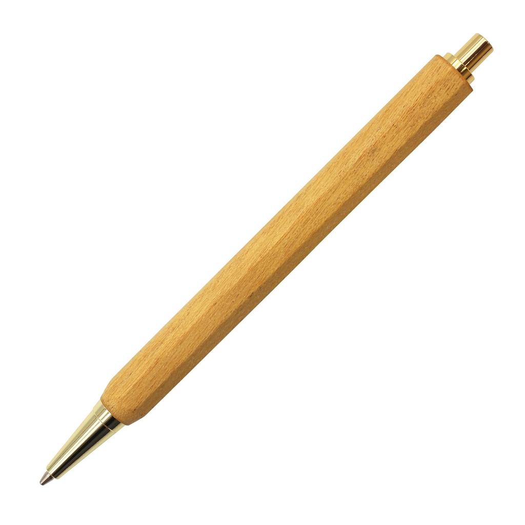 Octagonal Sharp Heart Pen/Yellow