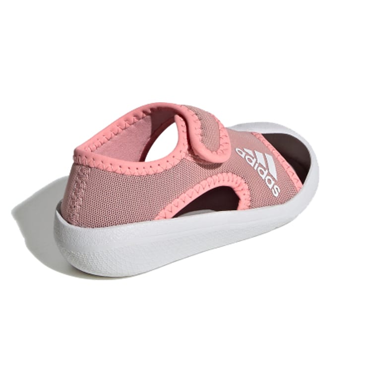 Adidas Comfortable Slip Resistant Cushioning Abrasion Resistant Low top Toddler Shoes Pink White Infant And Toddler FV8894
