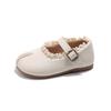 2026Spring new girls' leather shoes Children's princess shoes Fashionable children's shoes Elegant Sheepskin Performance Shoes
