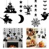 6Pcs Halloween Decoration Home Costume Ghost Witch Hanging Pendant Happy Halloween Decoration for Home Trick or Treat Suppiles