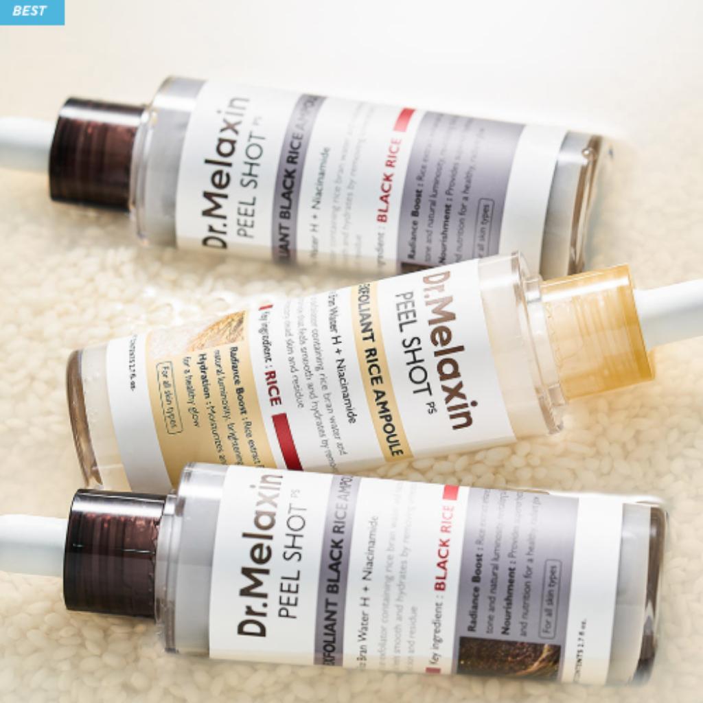 Dr.Melaxin Peel Shot Exfoliating Rice Ampoule (80ml)