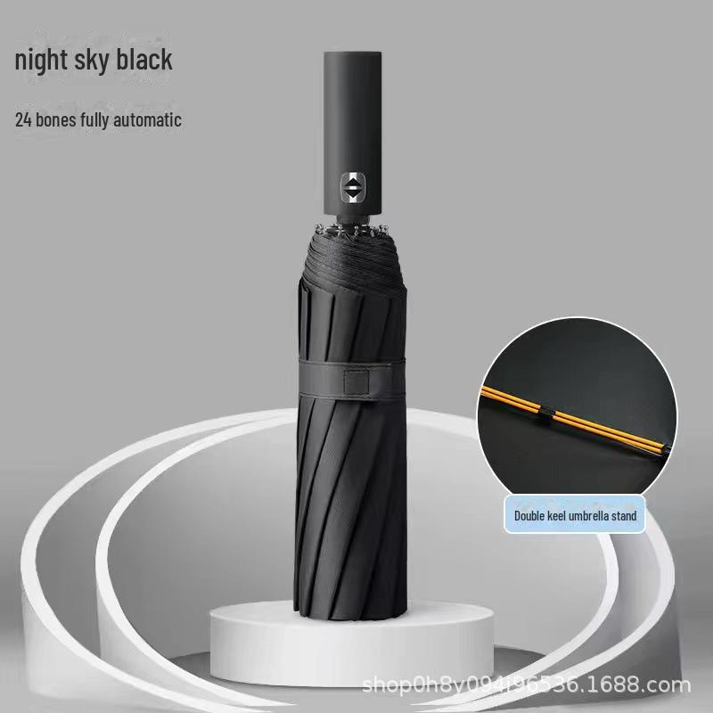 

Усиленный складной зонт двойного назначения для мужчин и женщин с защитой от ультрафиолета