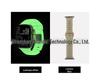 IWatch7 Diamantschnalle Horizontaler Streifen S9 Silikonarmband für Apple Watch 8/Ultra