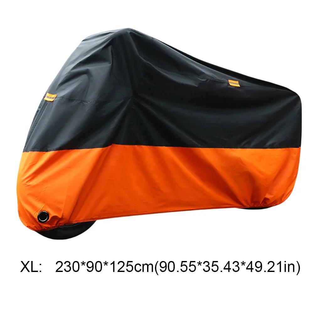 

190T Waterproof Motorcycle Cover Outdoor Storage Anti-UV Scooter Motorbike Protector with Membrane for All Season S