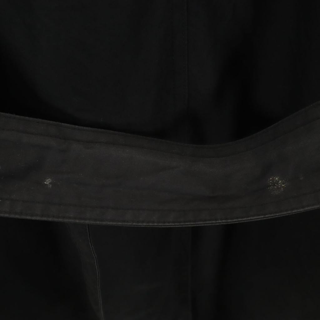 LONDON FOG Long coat 36R Black series liner Men's Used