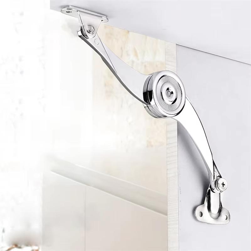 Factory Direct Hydraulic Randomly Stop Hinges,Kitchen Cabinet Door Adjustable Hinge Furniture Lift Up Flap Stay Support Hardware