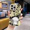 Phone Case: 2D Flat Design, Suitable for iPhone 18, 17, 16, 15, 14, 13 Pro Protective Case, White Curly Puppy, Perfect Christmas and Halloween Holiday