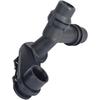 Kühler Kühlmittelschlauchanschluss, Kompatibel mit BMW E46 3er Reihe 320i 323Ci 2000 323i 325Ci 325i 325Xi 328Ci 2000 328i 1999-2000 330Ci 330i