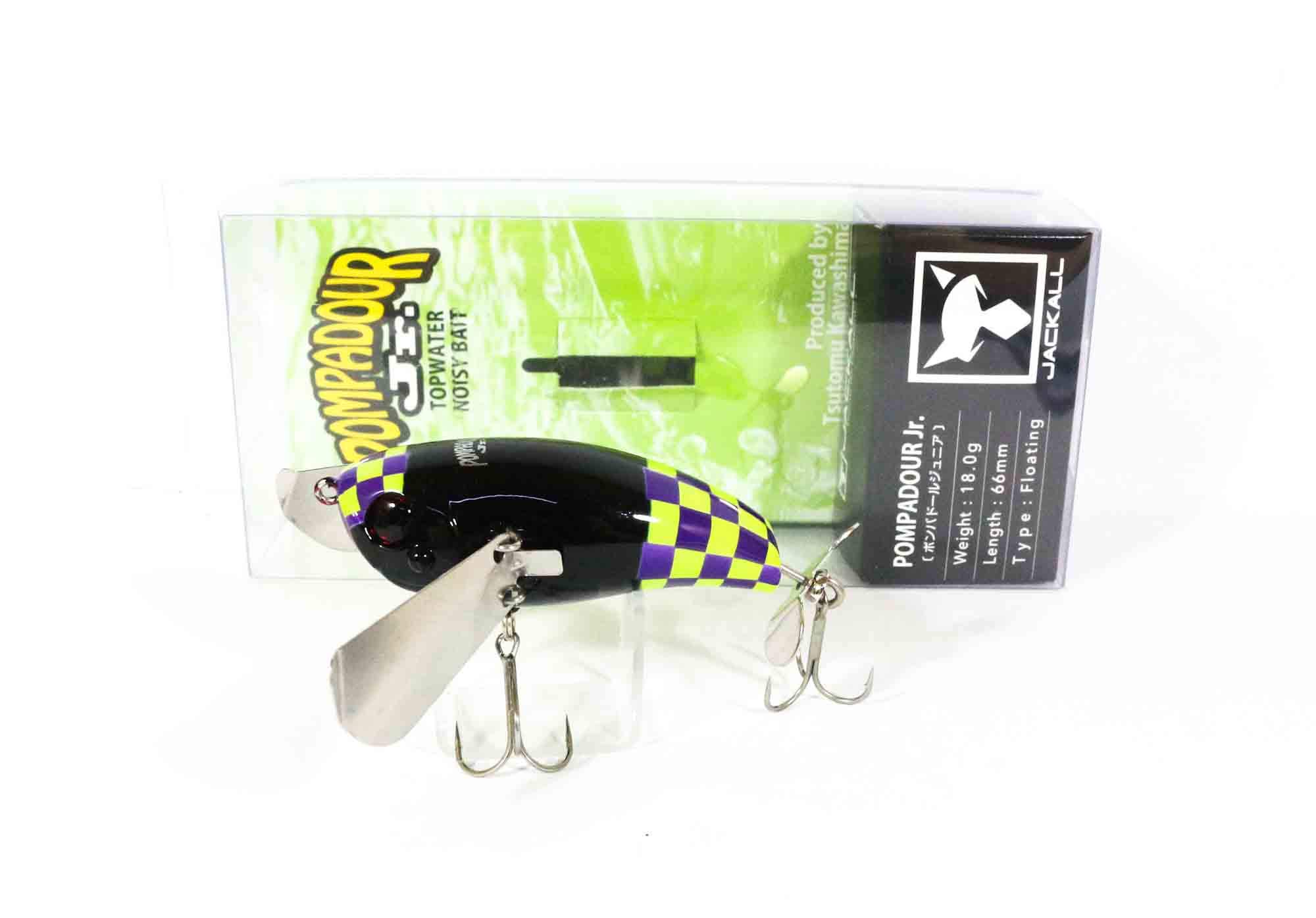 

JACKALL Pompadour Black Checker 18г 66мм Jr.