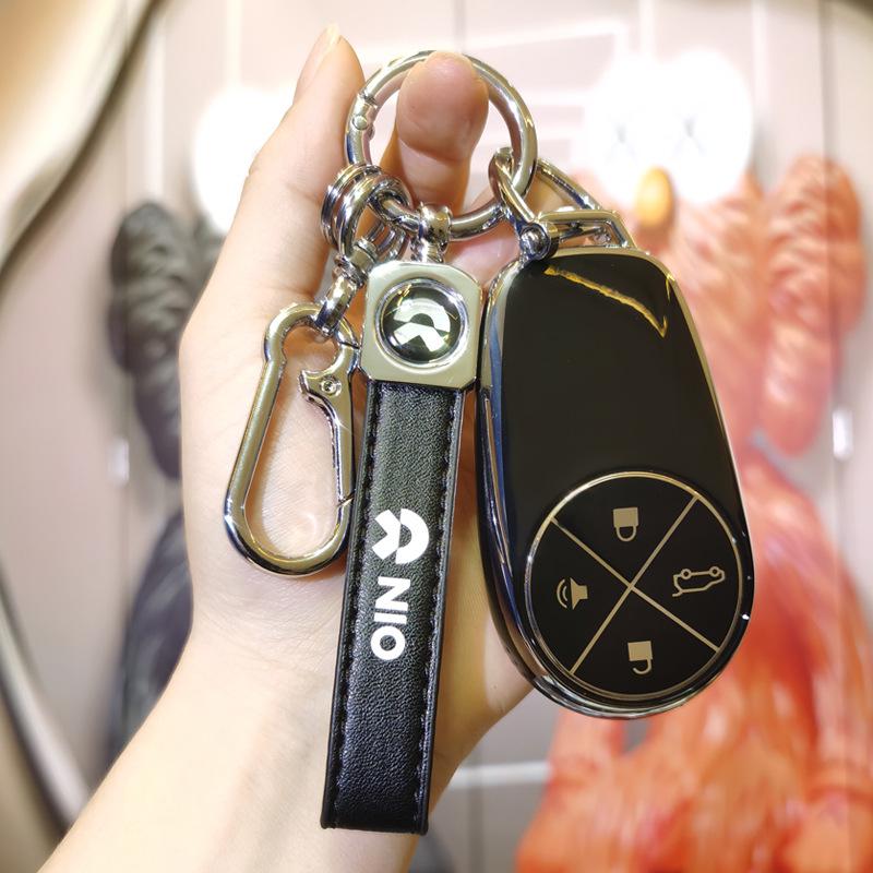 2020 Nio ES6/EC6/ES8 Car Key Protective Case - Full-Wrap High-End Simple Shell for Women