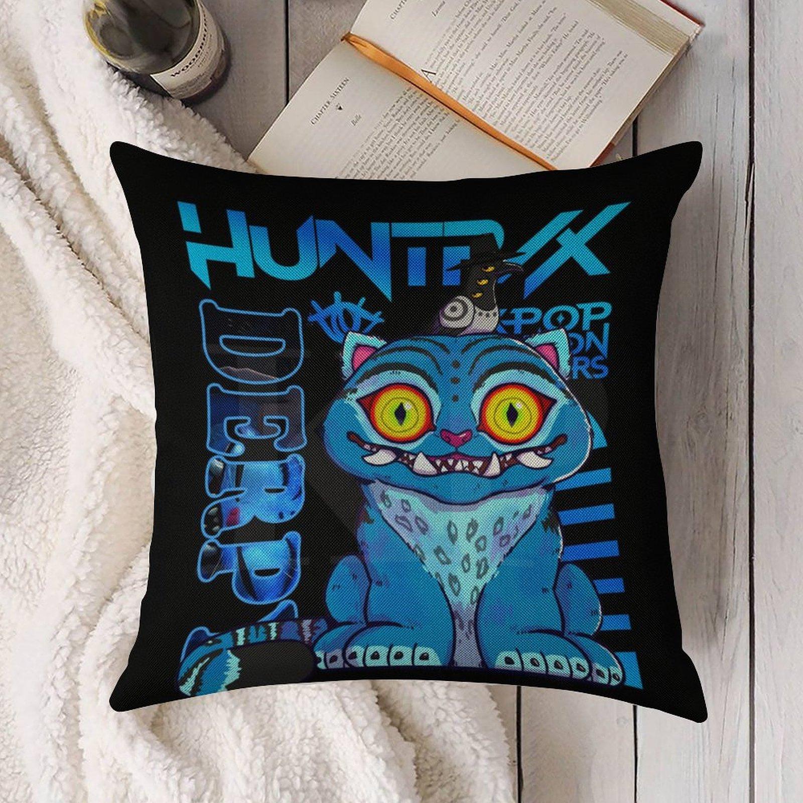 

Tiger Demon Huntrix Pillow Case Pillowcase Ultra Soft Skin Friendly Fabric For Couch Sofa Bedding Living Room18x18 In 45cmx45cm