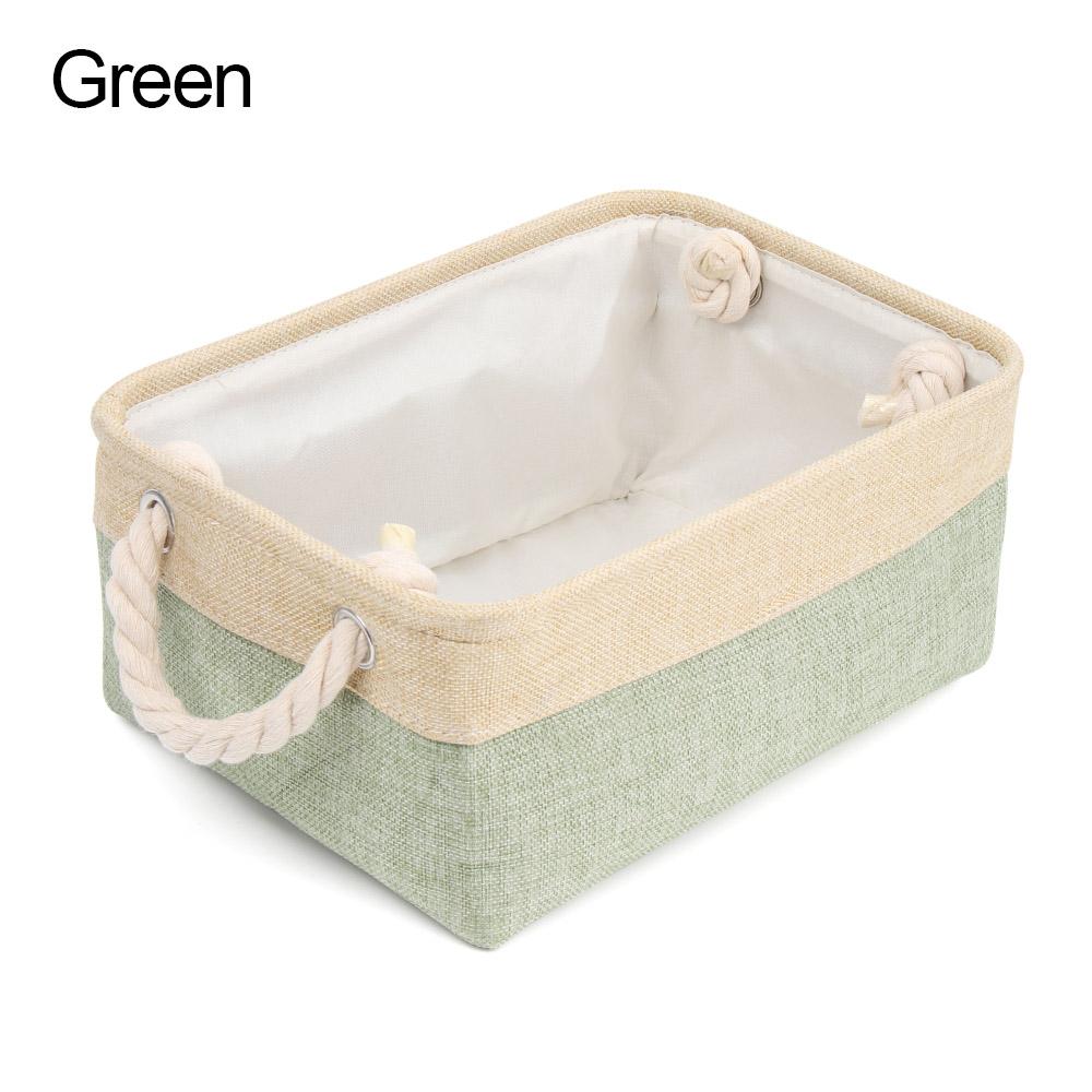 Home Supplies Sundries Sorting Basket Folding Linen Organizer Box Underwear Socks Baby Toys Storage Basket