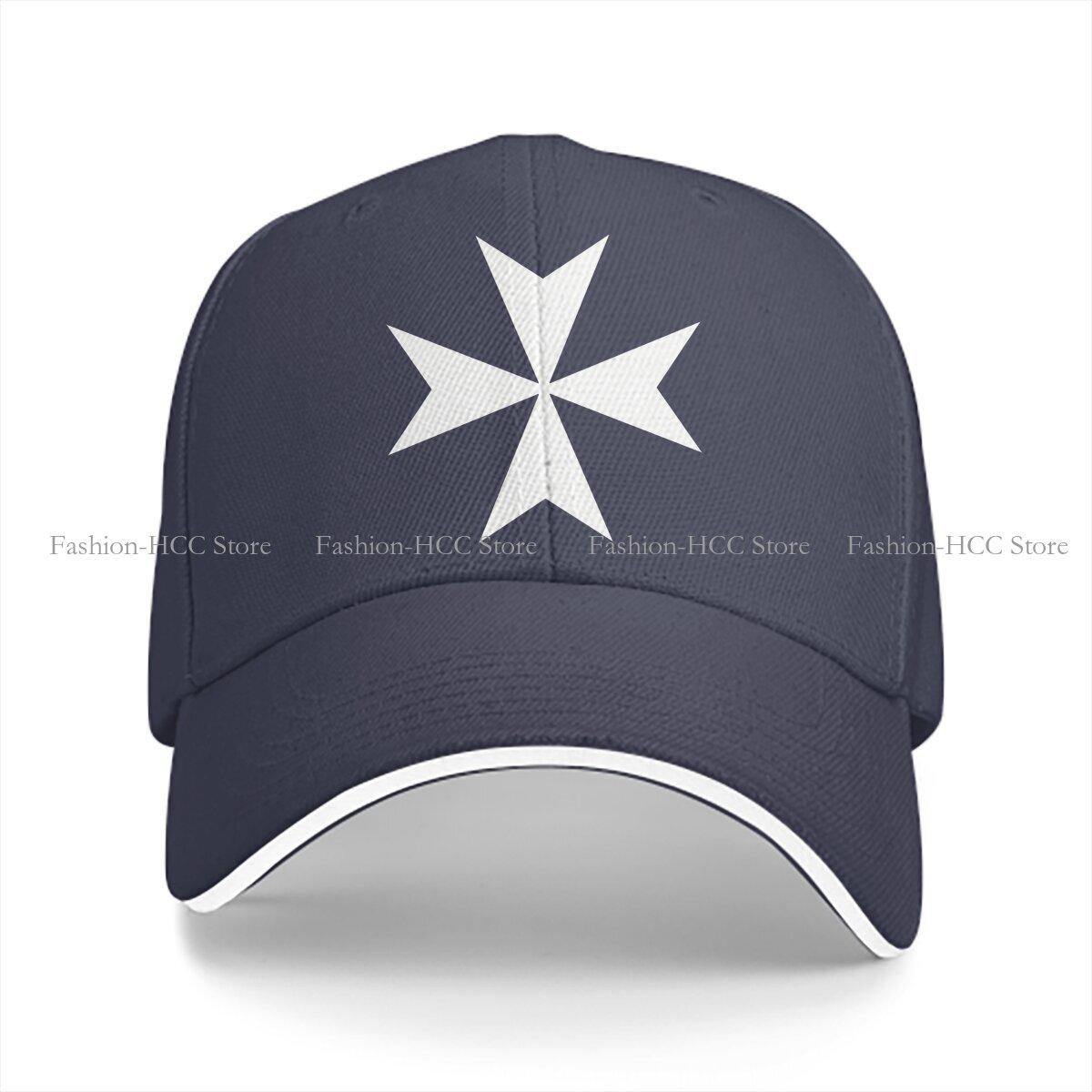 

Summer Cap Sun Visor MALTA Maltese Amalfi Hip Hop Cross Peaked Hats One Size