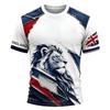 Women's Round Neck Short Sleeve Football Fan Shirt England World Cup Supporter Top Casual Fit Lightweight Breathable Fabric