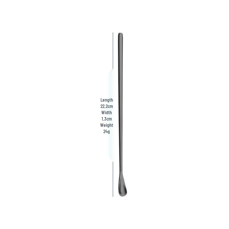304 Stainless Steel Japanese Stirring Spoon - Long Handle for Coffee, Dessert, Mug, Ice Cream, Bar Use