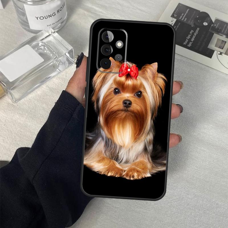 Yorkshire Terrier Dog Case For Samsung Galaxy A54 A34 A14 A36 A56 A06 A13 A53 A32 A12 A22 A52 A35 A17 A16 A55 A15