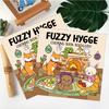 40-Page Fruit & Food Cartoon Doodle Coloring Book for Kids Aged 4+