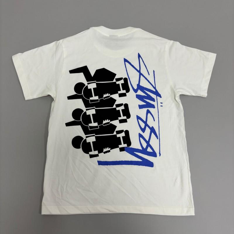 Mens Oversized Cotton T-Shirt Loose Fit Short Sleeve Graphic Tee Casual Wear