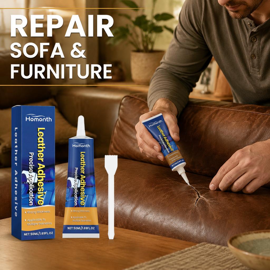 Car Interior Leather Repair Glue Adhesive Strong for Automotive Seats Steering Wheel Sofa & Furniture Quick Dry Flexible Bond