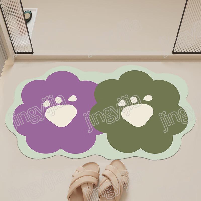 Soft Diatom Mud Absorbent Bathroom Mat