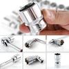36mm Socket 6-Point Socket with Rust-Proof Drive Steel Axle Shaft Nut Remover for 1/2 Inch Ratchet Wrench System