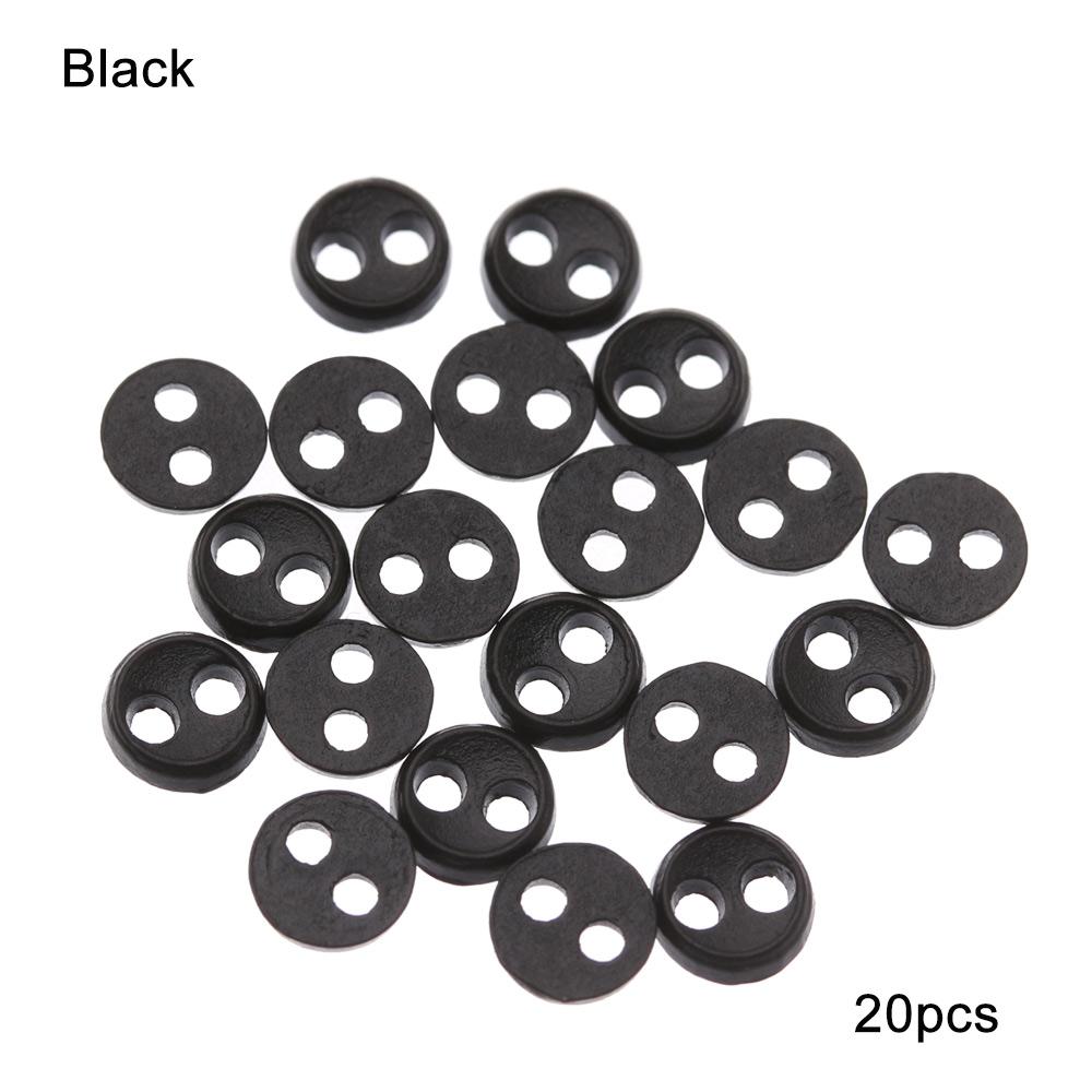 20Pz Bottoni Metallici per Bambole per Cucire Vestiti per Bambole Accessori Bottoni Rotondi Mini 3/4/5/6mm Per Fibbie Vestiti per Bambole Fai da Te 1/12 1/6