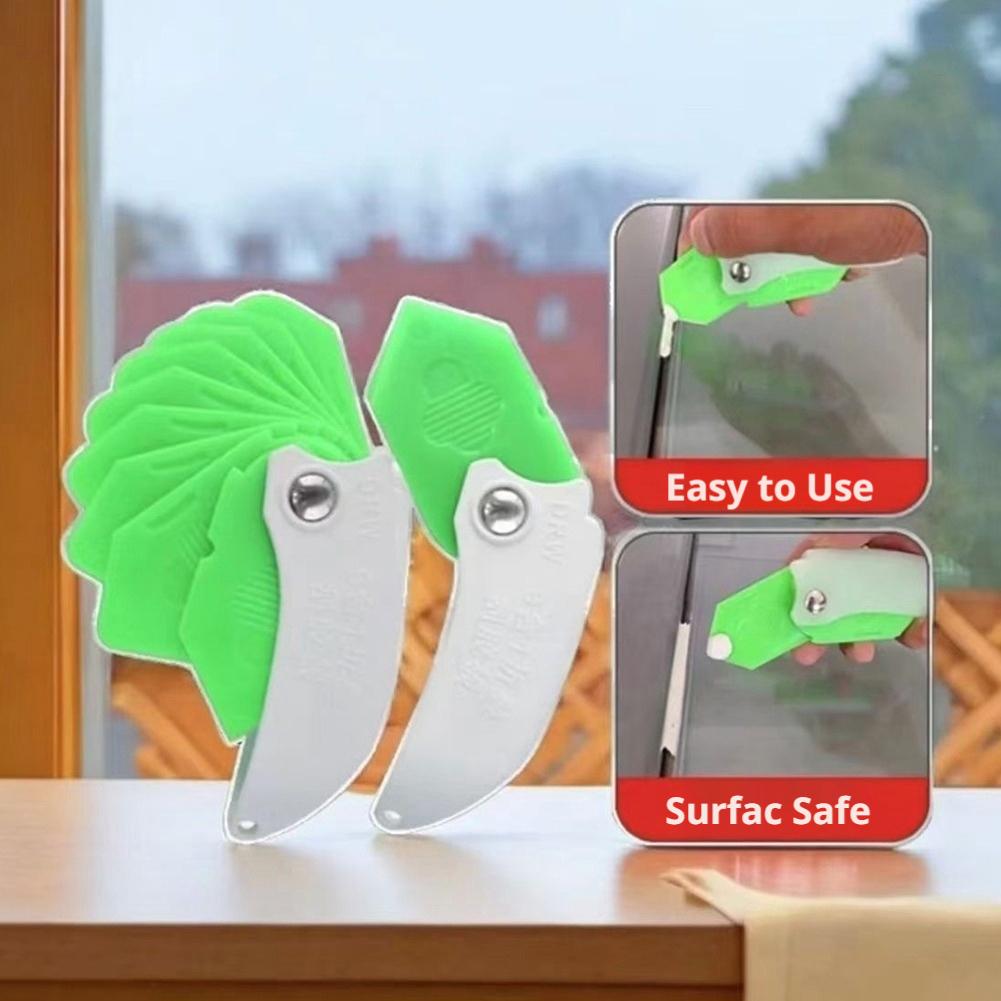 Scratching Board 9-in-1 Multifunctional Scraper Glass Glue Trimming Device Structural Glue Decoration And Gluing Tool