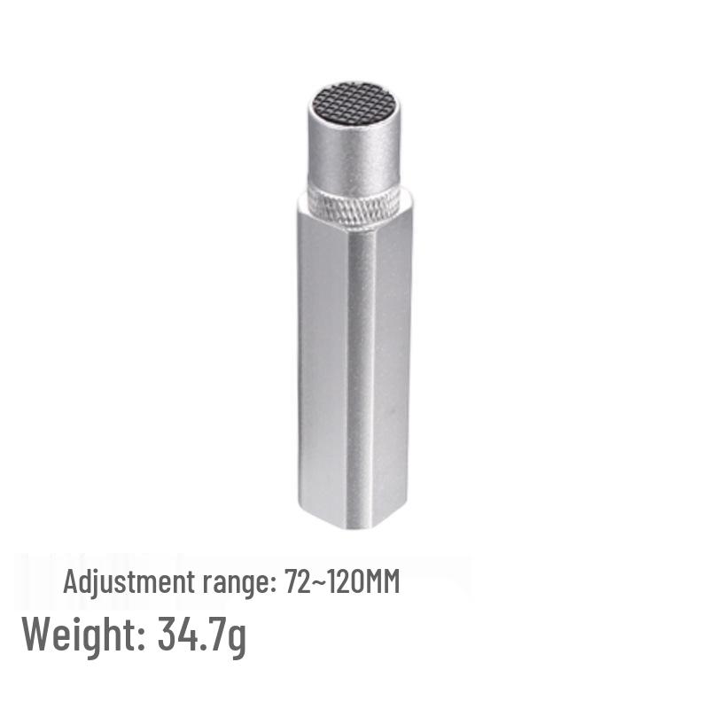 Adjustable All-Aluminum Vertical Telescopic Graphics Card Support with Magnetic Suction