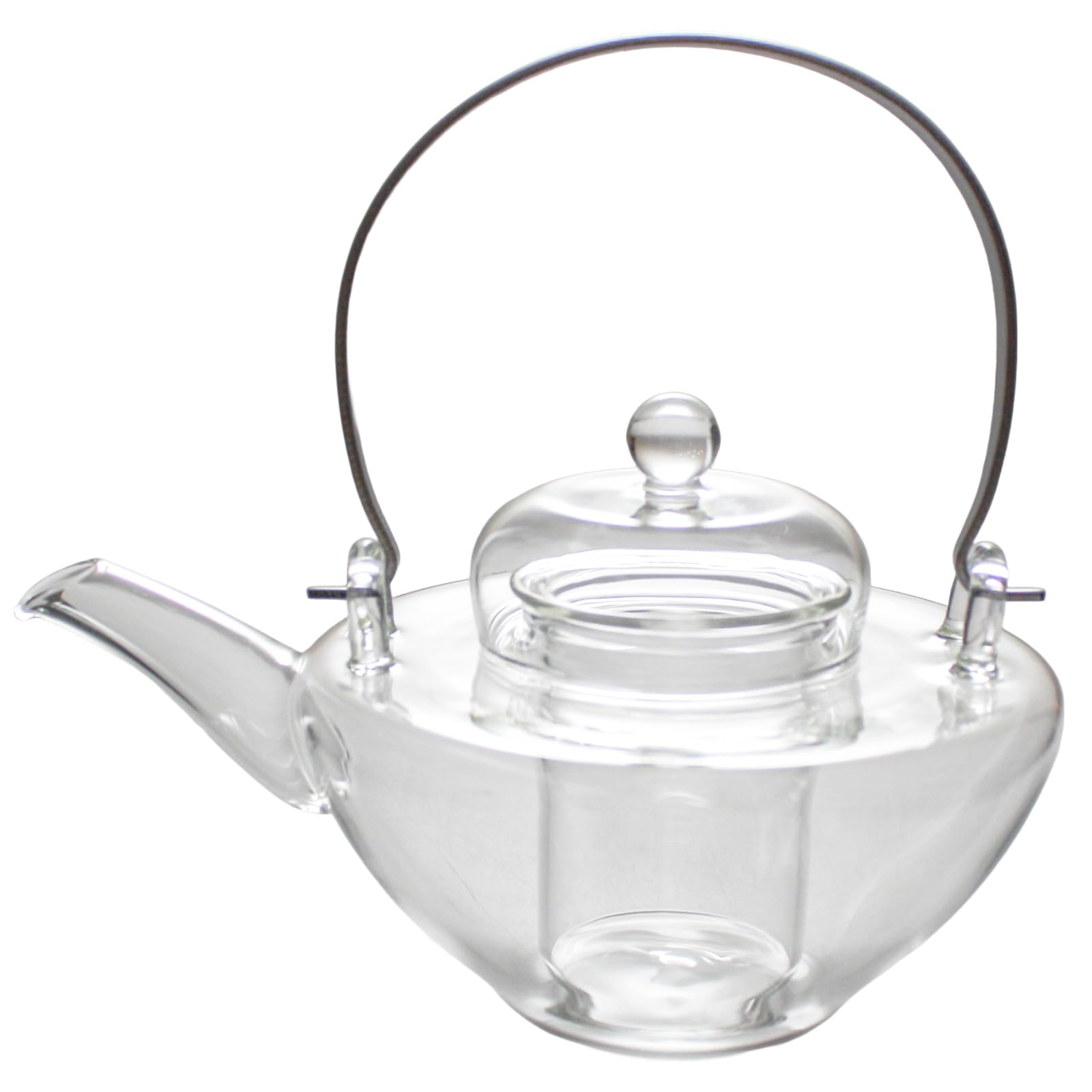 

Otsuka Glass Chirori Sake Bottle, Heat-Resistant Glass, Approx. 200ml, Simple, Plain, Transparent, Dishwasher Safe, 49T525