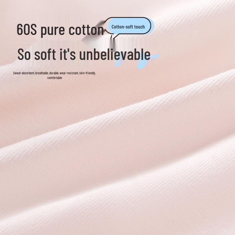 Girls' Three-Stage Cotton Bra with Fixed Cups
