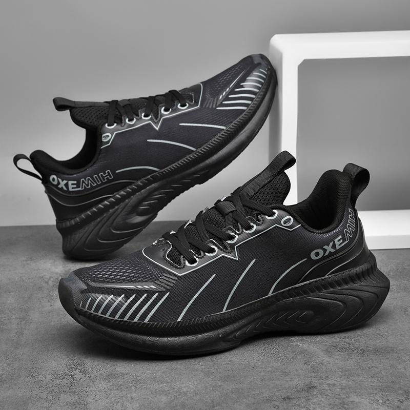 Men's New High-quality Running Shoes Outdoor Fitness Sport Shoes Anti-skid Cushioning Ultra-Light Support Comfort Wear Resistant