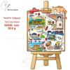 Nanjing and Suzhou Wooden Magnet: Cultural Travel Souvenir Decorative Sticker
