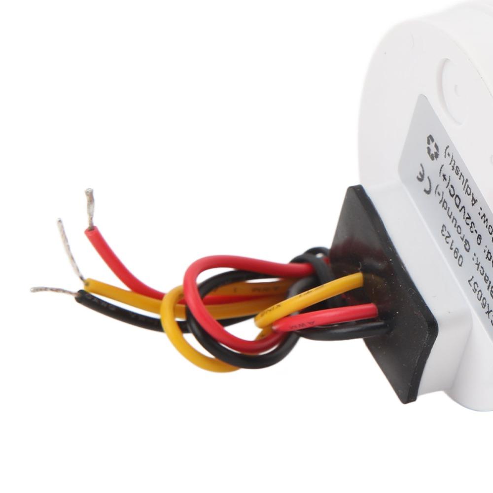 Precise Measurement DC 9-32V Digital Hour Meter 52MM Waterproof Round Gauge Hour Meter Gauge Fishing Boats