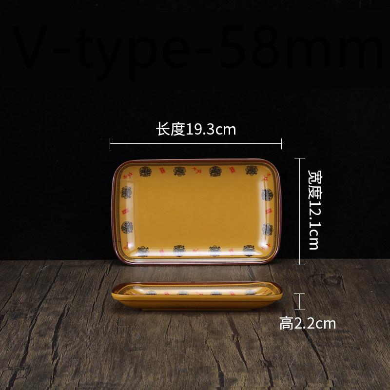 1PC Large Size Plastic Ramen Bowl Not Easily Broken Melamine Dinner Plates Household Commercial Tableware Kitchen Accessories