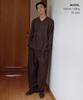 MUSINSA STANDARD [Victoria Wool] Minimal Ribbed V-Neck Knit [Brown]