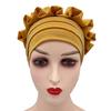 Shiny Diamonds Flower Turban Hat